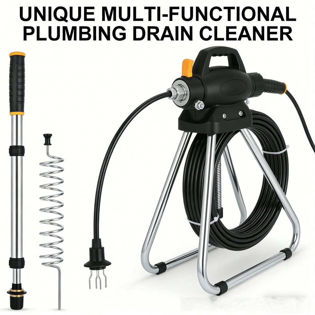 TurboClear Pro: The Unique Multi-Functional Plumbing Drain Cleaner