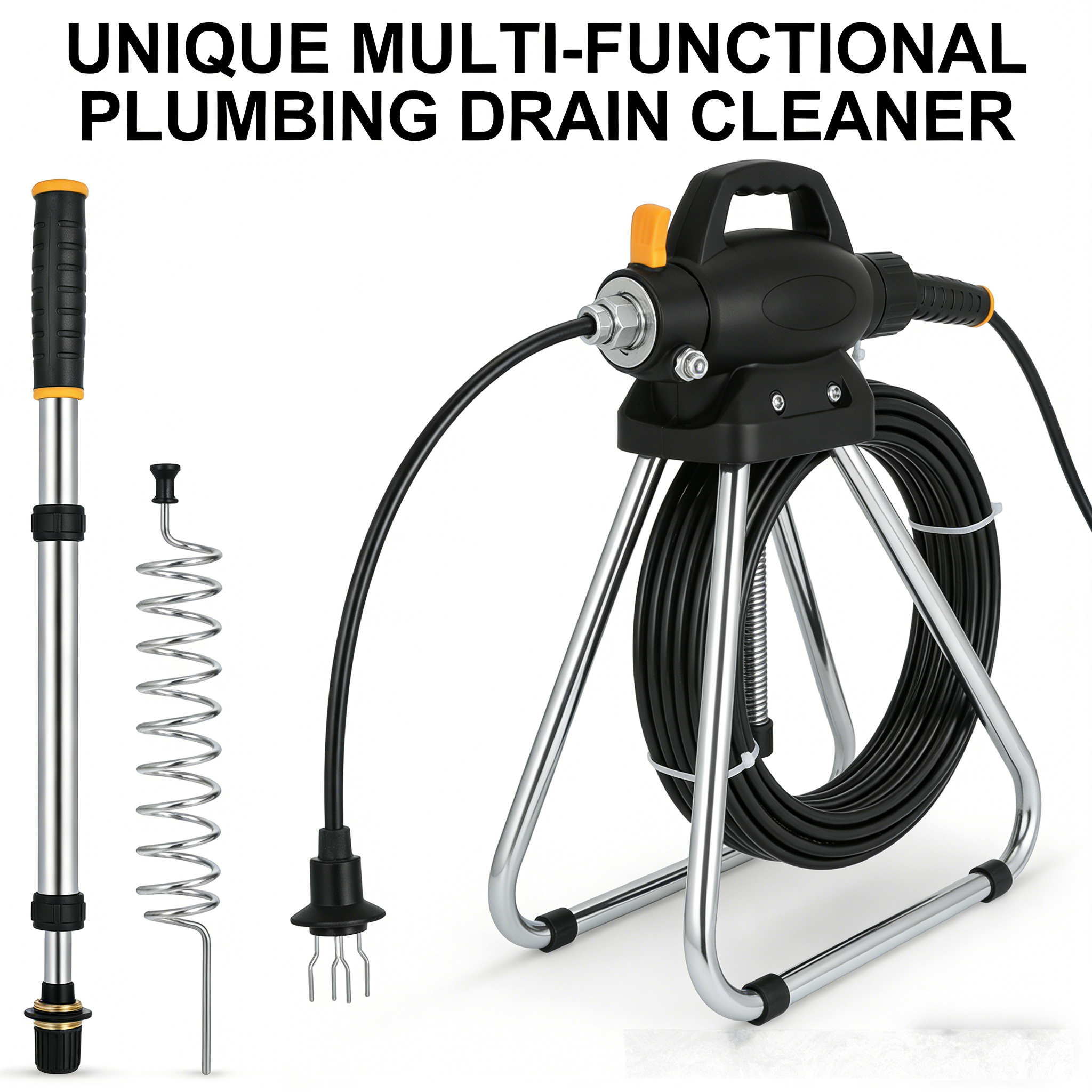 TurboClear Pro: The Unique Multi-Functional Plumbing Drain Cleaner