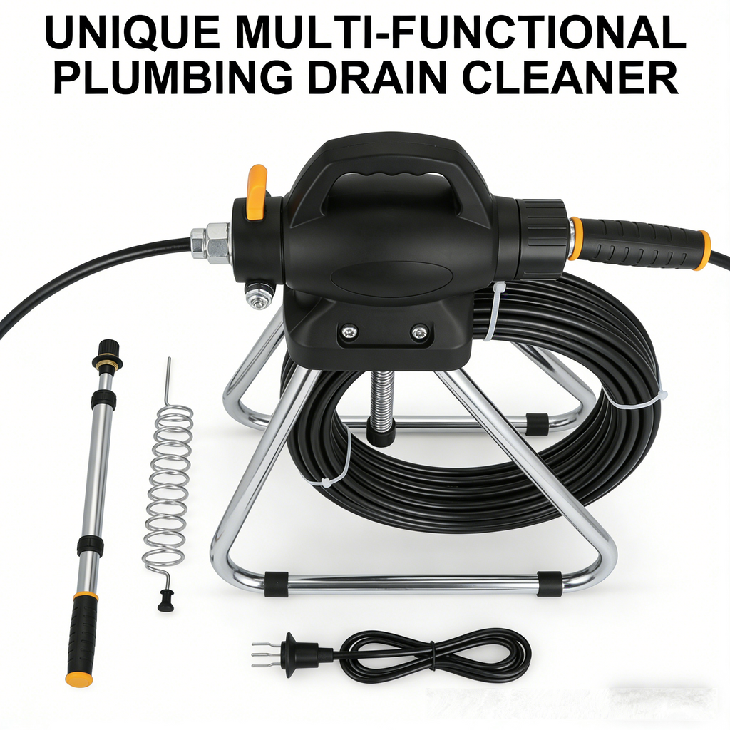 TurboClear Pro: The Unique Multi-Functional Plumbing Drain Cleaner