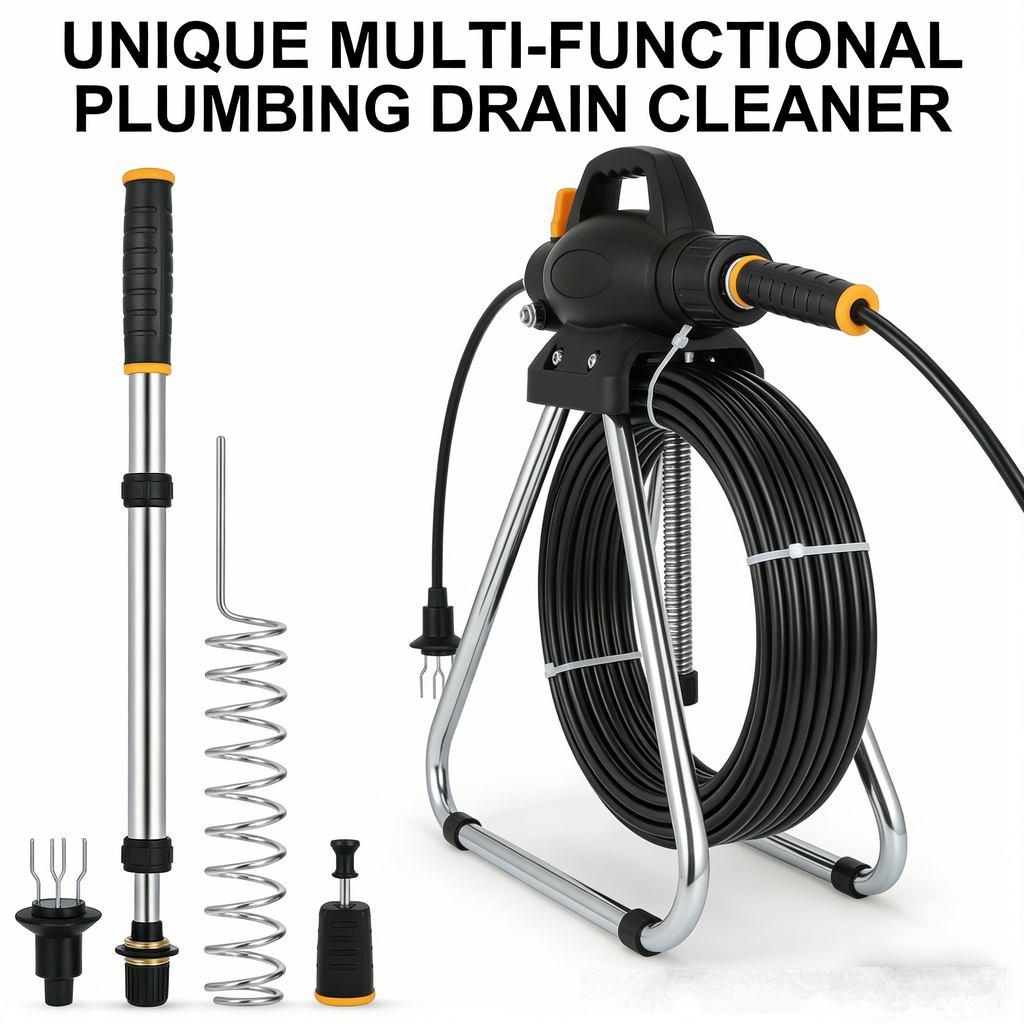TurboClear Pro: The Unique Multi-Functional Plumbing Drain Cleaner