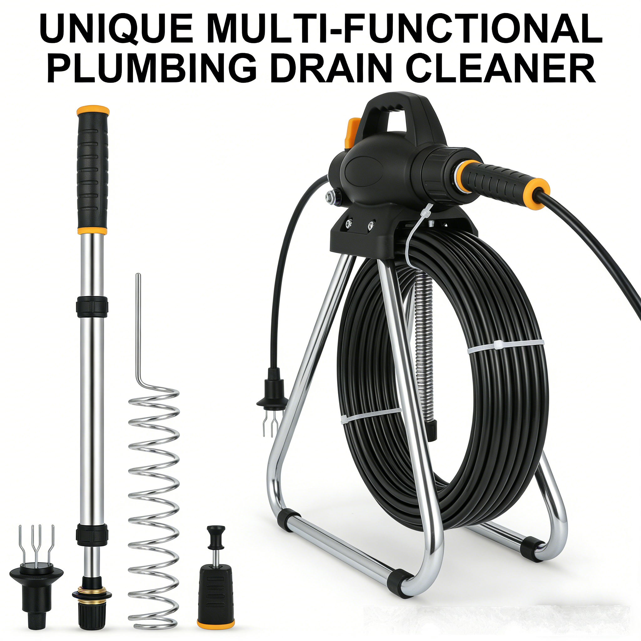 TurboClear Pro: The Unique Multi-Functional Plumbing Drain Cleaner