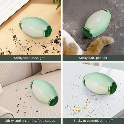 (⭐Last Day Promotion-90%OFF)TIMNAMY® Multifunctional Reusable Lint Roller Ball--Applicable soot, dust, grit,air, pet hair,cookie crumbs, food scraps,confetti, dandruff,ect ⭐