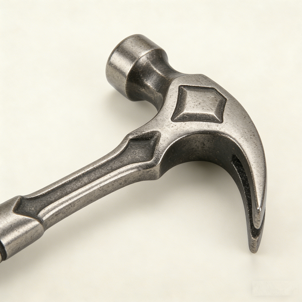 ForgeCraft Legacy: The One-of-a-Kind Unique Claw Hammer