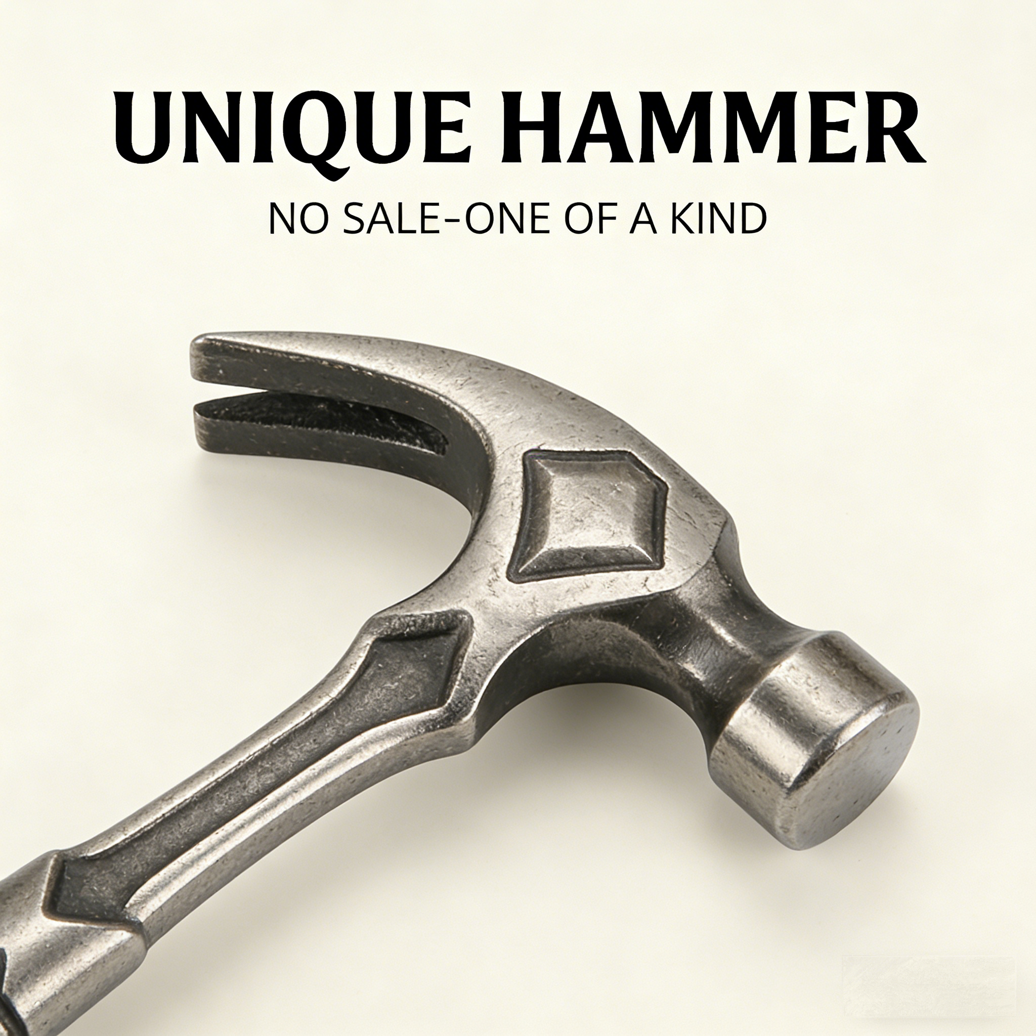 ForgeCraft Legacy: The One-of-a-Kind Unique Claw Hammer