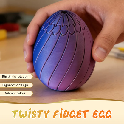 (🎁Last Day Promotion-48%OFF)TIMNAMY® 3D Printed Slippery Egg Fidget🎁